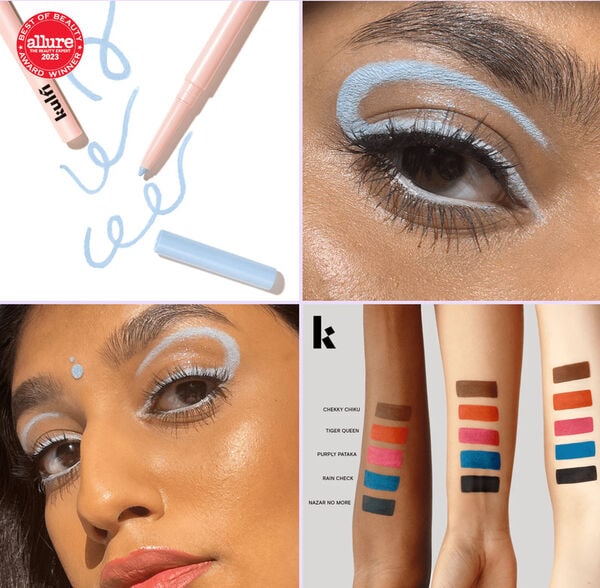 Blue-Tonal Makeup Products