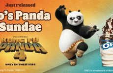 Panda-Themed Sundaes