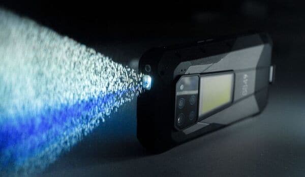 Off-Grid Projector-Packed Smartphones