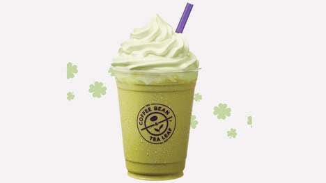 Paddy's Day Matcha Drinks