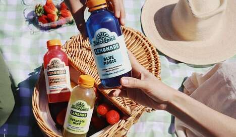 Blue Algae Bottled Lemonades