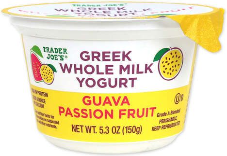 Guava Passionfruit Greek Yogurts