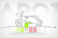 Swappable Battery Delivery Scooters Image 4
