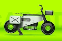 Swappable Battery Delivery Scooters Image 7
