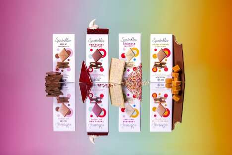 Cupcake-Flavored Chocolate Bars
