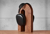 Timber Desktop Technology Stands
