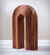 Timber Desktop Technology Stands Image 5