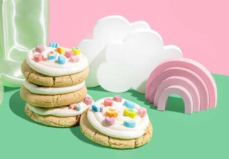 Springtime Cereal-Topped Cookies