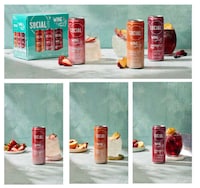 Fruity RTD Wine Spritz Cans