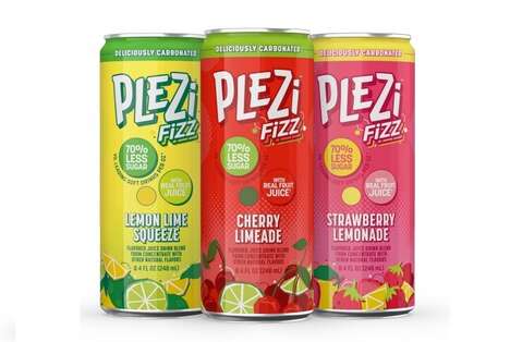 Kid-Friendly Carbonated Fruit Drinks