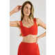 Ultra-Chic Red Activewear Lines Image 3
