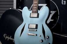 Grunge Musician-Honouring Guitars