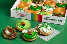Festive Green Donut Collections