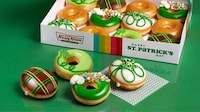 Festive Green Donut Collections Image 1
