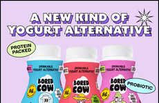 Probiotic Animal-Free Yogurt Drinks