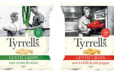 Flavorful Better-for-You Lentil Crisps