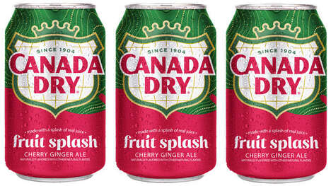 Fruity Cherry-Flavored Ginger Ales