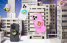 Cartoon-Inspired Phone Accessories