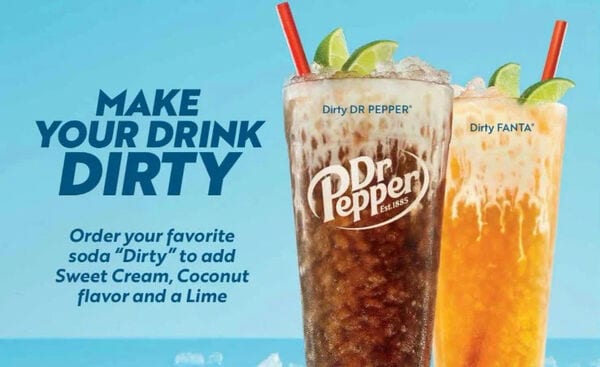 Creamy QSR Soda Refreshments