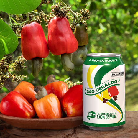 Canned Cashew Sodas