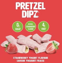Strawberry Yogurt-Flavoured Pretzels Image 1