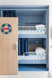 Playfully Color-Blocked Seaside Hotels Image 3