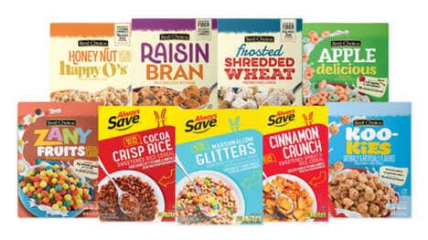 Value-Minded Cereal Ranges