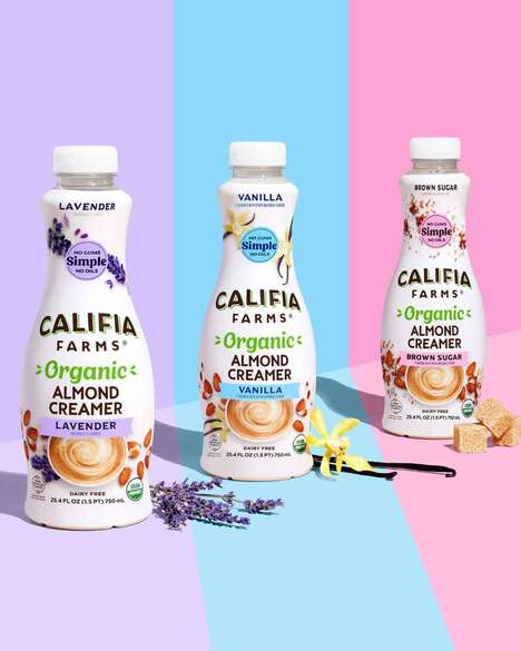 Cafe-Inspired Almond Creamers
