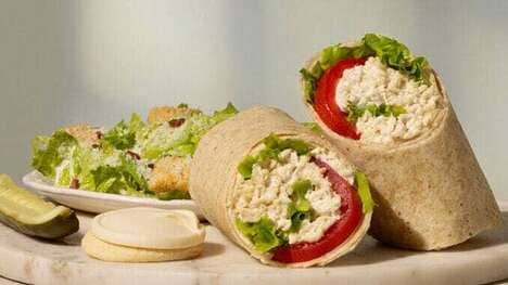 Portable Chicken Salad Wraps