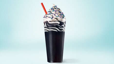 All-Black QSR Slush Drinks