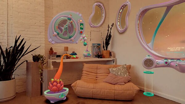 Mixed Reality Intergalactic Games