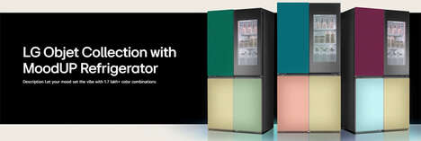 Dynamic Lighting-Equipped Fridges