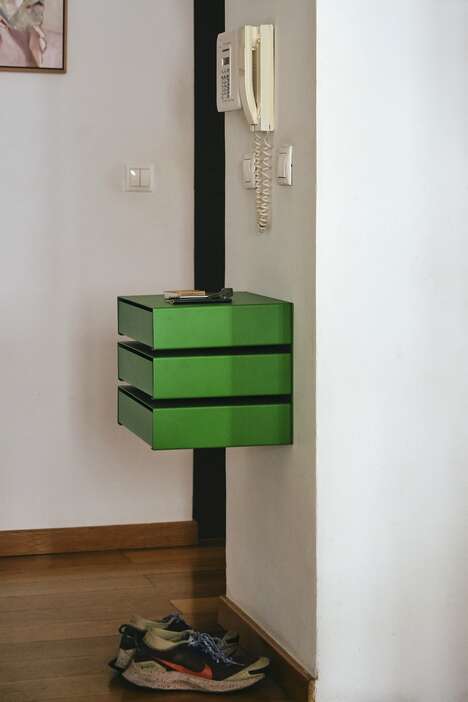 Floating Stacked Storage Boxes