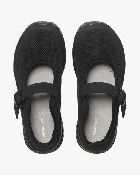 Strapped Technical Mary Janes