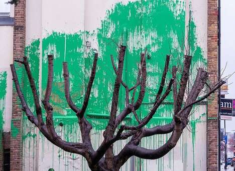 Tree-Integrated Mysterious Art