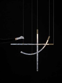 Glassmaking Tubular Pendant Lights Image 2