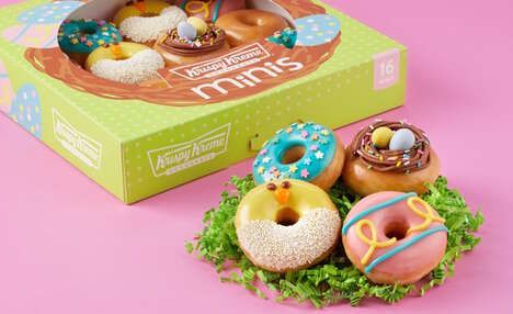 Miniature Springtime Donuts