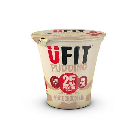 Protein-Rich White Chocolate Puddings