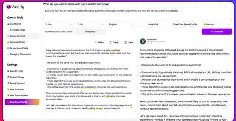 Personalized Professional Content Generators