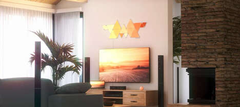 Triangle-Shaped LED Panels