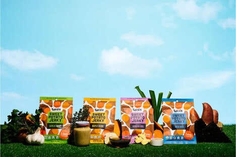 Sweet Potato Jerky Snacks
