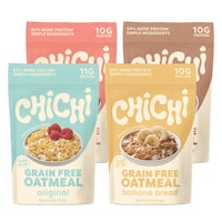 Grain-Free Chickpea Oatmeals