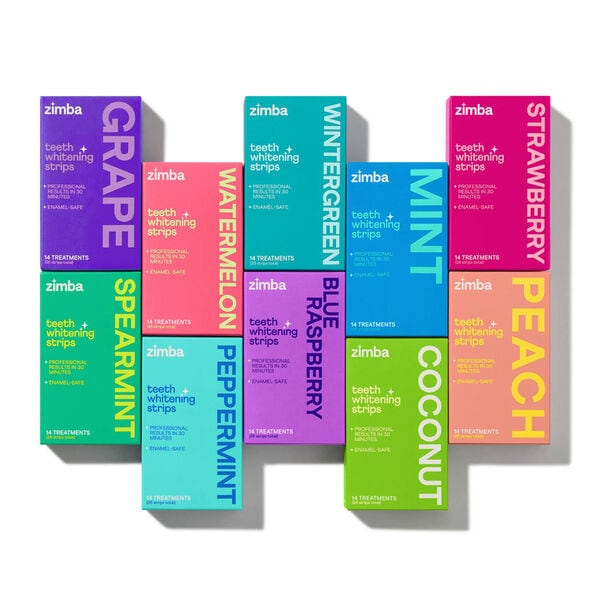 Flavored Teeth Whitening Strips