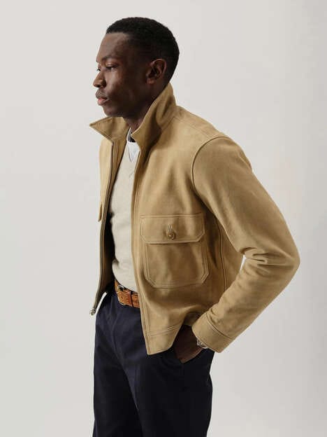 Fashion-Forward Suede Jackets