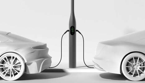 Street Lamp Charging Stations