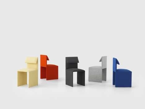 Minimal Upholstered Chair Designs
