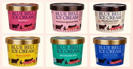 Buttery Cake-Flavored Ice Creams