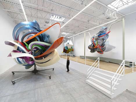 Psychedelic Sculptural Art Installations