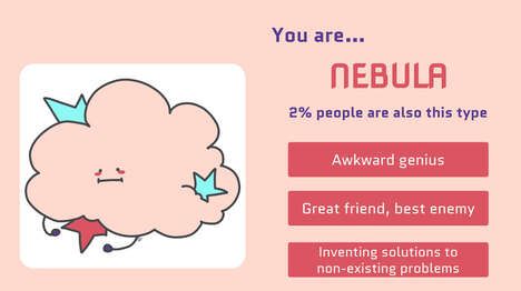 Playful Animated Personality Quizzes