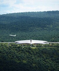 Swooped Roof Chinese Airports Image 2